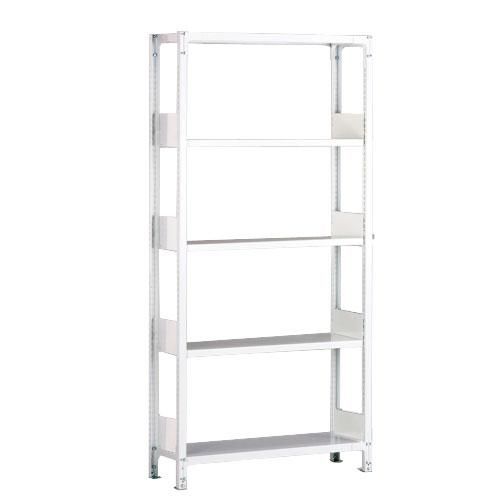 ホワイトラック 軽量書棚(本棚) KU 単式 H1950×W935×D300(mm