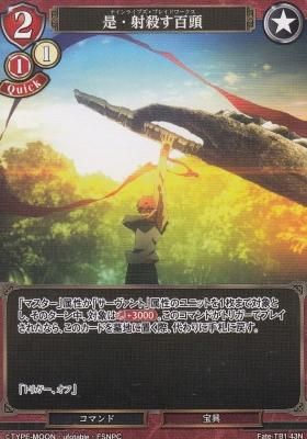 Fate フィルム 衛宮士郎 是・射殺す百頭 ① Fate 特典 フィルム 衛宮