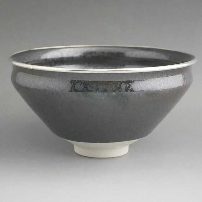 故、加藤仁 作 油滴天目碗6客揃 故、加藤仁 作 油滴天目碗6客揃 故