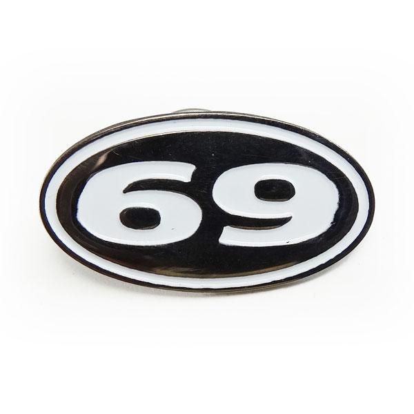 輸入ピンバッジ【0437 69 69マーク】 - ワッペン屋ドットコムストア