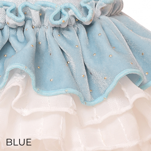 ドットプリマワンピース - GODPIVA（ゴッドピバ）： 犬のお洋服