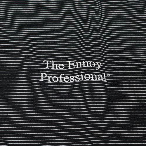 The ennoy professional ボーダー T S/S ブラック M ennoy