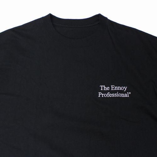 The Ennoy Professional エンノイ 21SS ロゴ刺繍Tシャツ XL ブラック