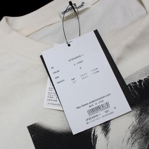 UNDEROVER アンダーカバー 24AW スパイラル切替TEE GURUGURU Tシャツ 5