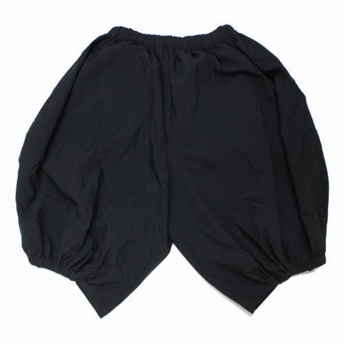 BLACKコムデギャルソン 吊りズボン サロペット ベロア 紫黒 サムエル