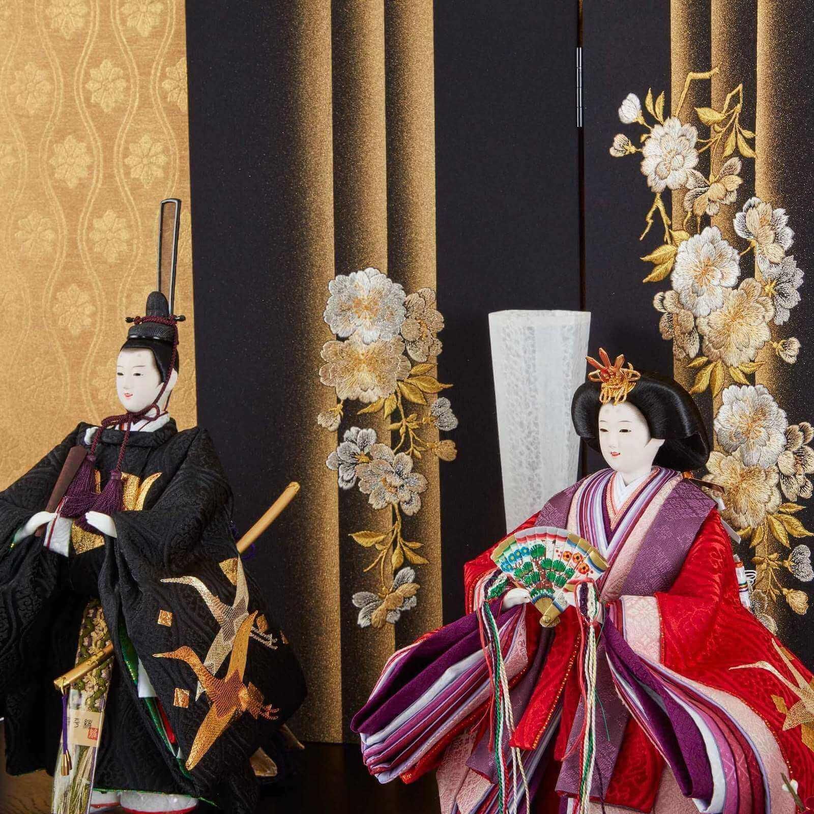 今井玄花 掛け軸 立ち雛 ひなまつり ひな人形 【公式通販】