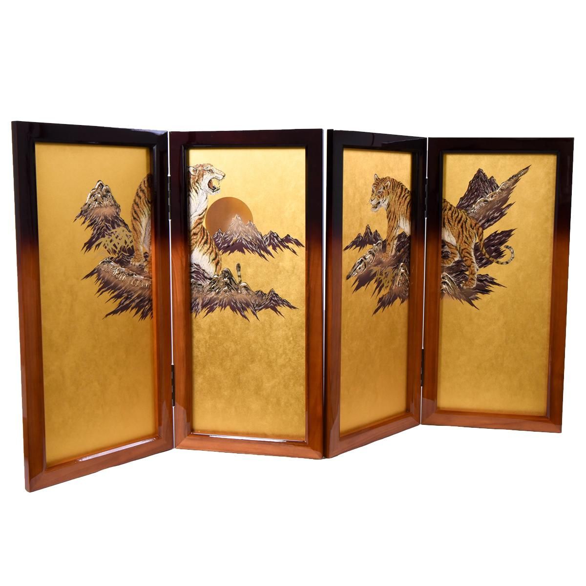 美品】5月屏風屏 新箔押 アンティーク 五月人形 インテリア 【公式通販】