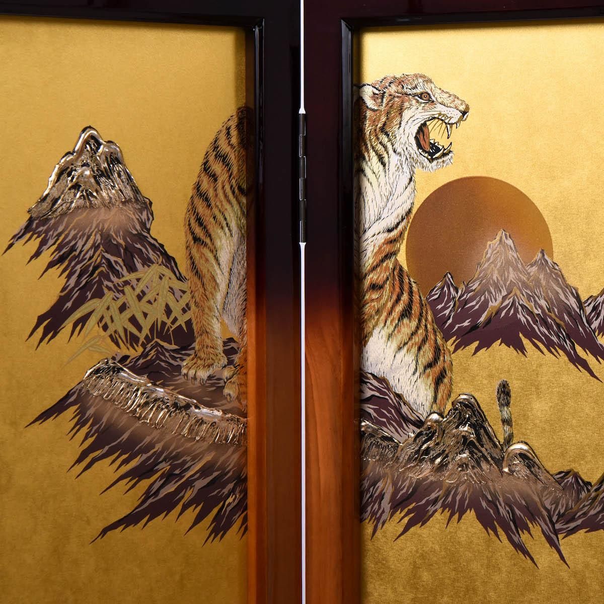 美品】5月屏風屏 新箔押 アンティーク 五月人形 インテリア 【公式通販】