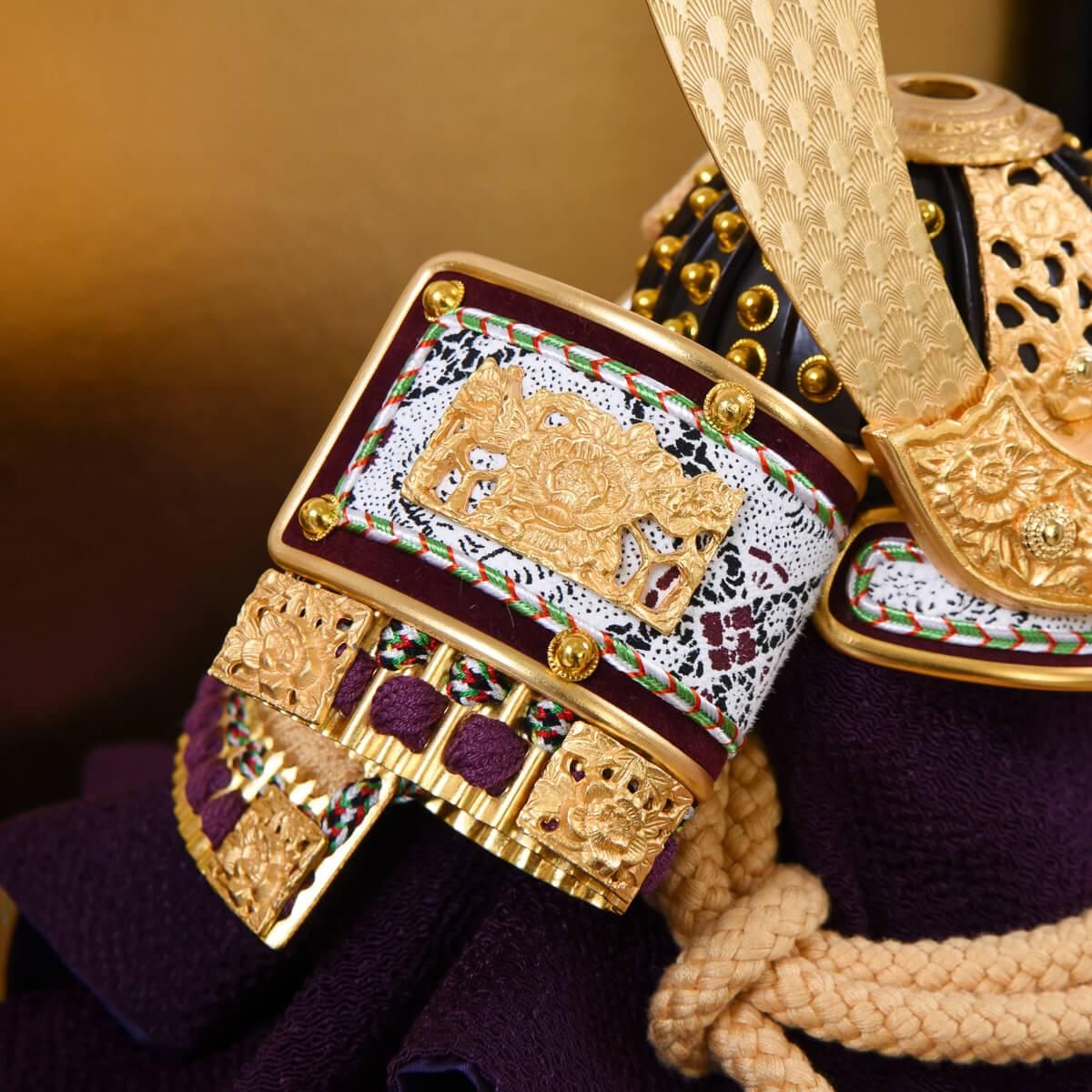 純銅象嵌ターコイズ線香飾り