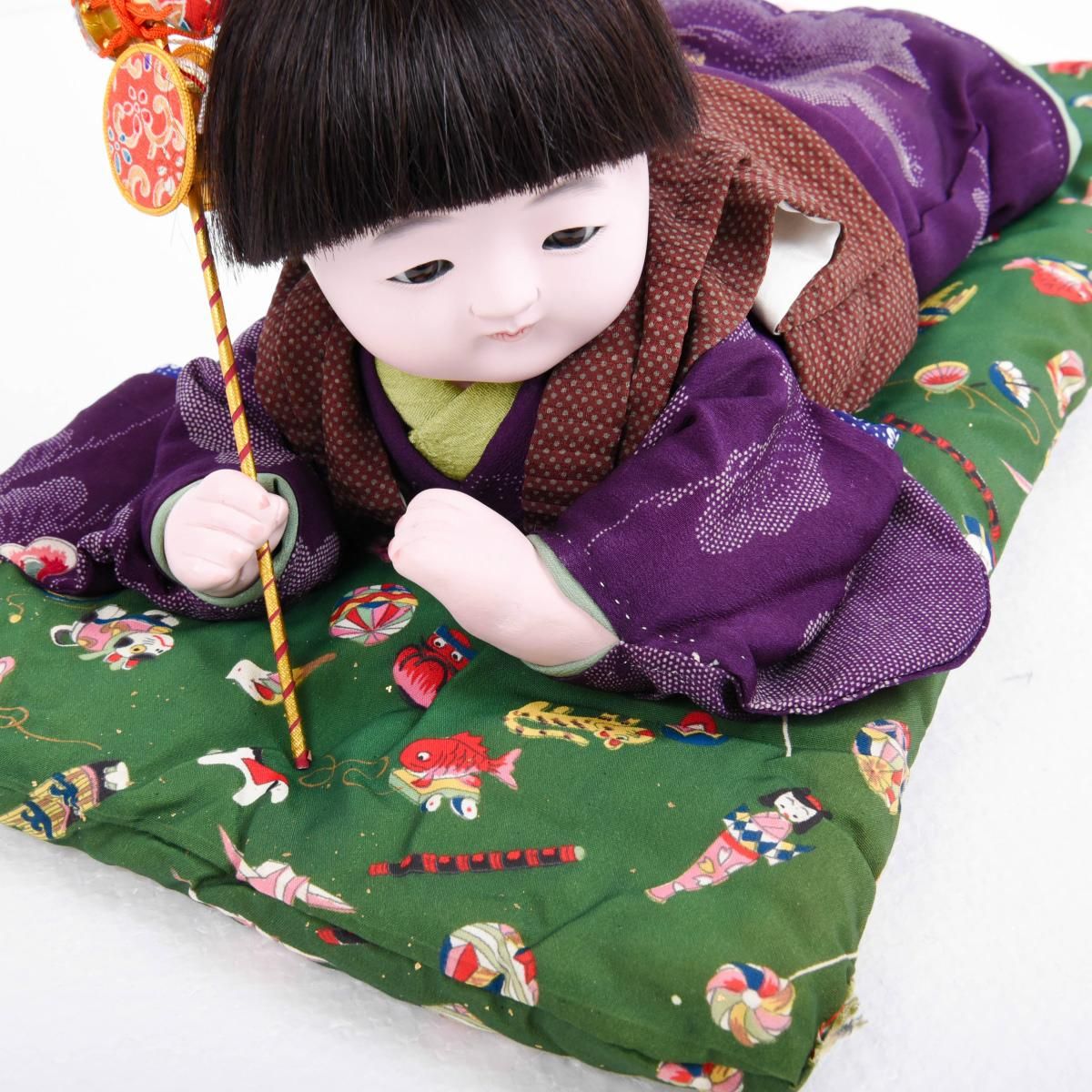 市松人形 這い子人形 男の子(大) 松乾斎東光作