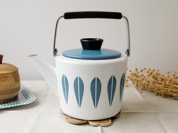 キャサリンホルムケトル青北欧ヴィンテージアンティーク