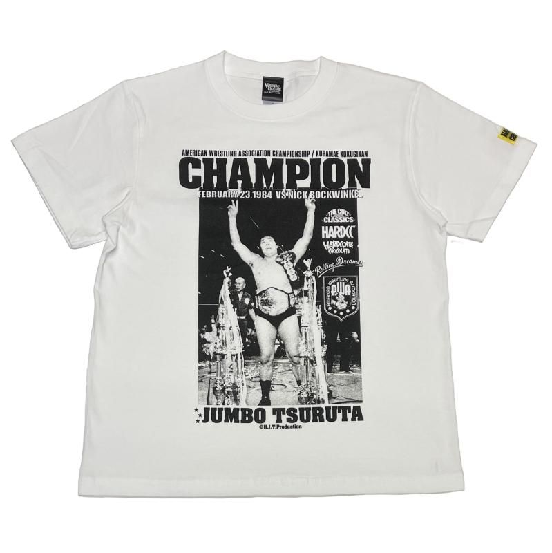 全日本プロレス Tシャツ ジャイアント馬場 アントニオ猪木 ジャンボ