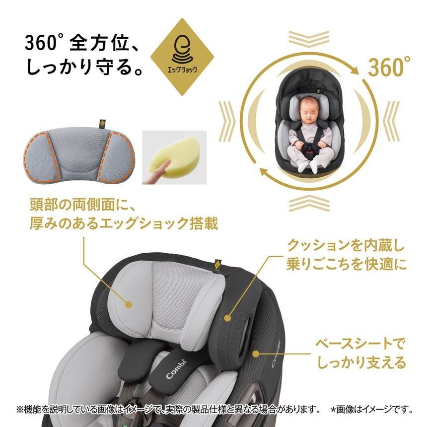 ホワイトレーベル THE S ISOFIX エッグショック ZC-720