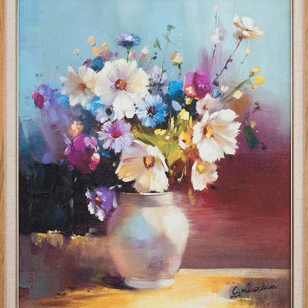 戻り橋 （もどりばし）』 油彩肉筆画 戻り橋 （もどりばし）』 油彩