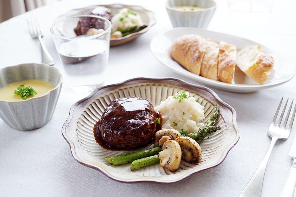 南米 模様の陶器皿 アンティーク 南米 黒色陶器皿 茶色模様