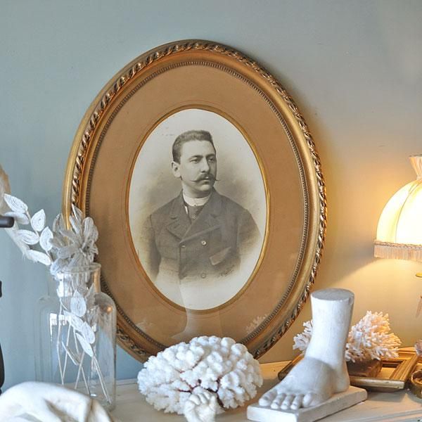 額縁 アンティーク 油絵 フレーム インテリア 037