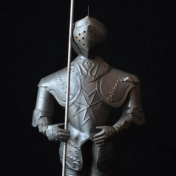 GMFH356○フランス製 アンティーク 甲冑 置物 オブジェ 西洋 195