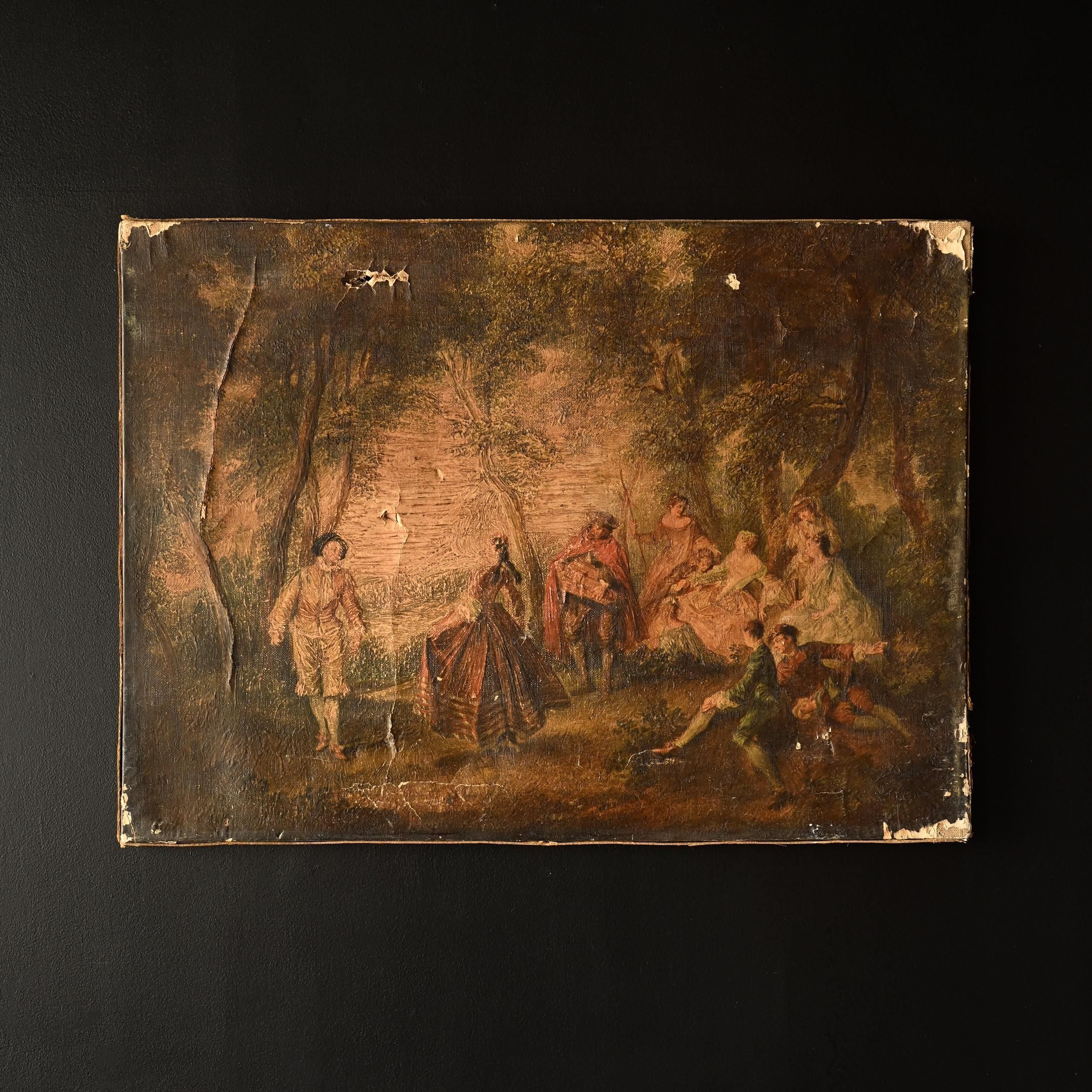 油彩・雅宴画 | フェート・ギャラント アート アンティーク雑貨のSibora