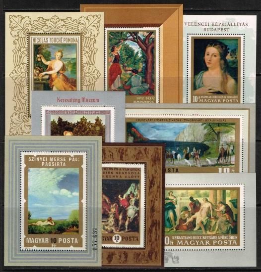 3691 外国切手 ハンガリー 1941年 第二次世界大戦 5種完 3691 外国切手