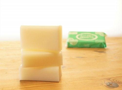 ミントの香りお風呂のせっけん3個入り - 無添加石鹸 七色石けん