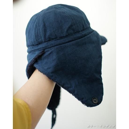 remilla 2025秋冬物 ボア帽 ブラック R253433