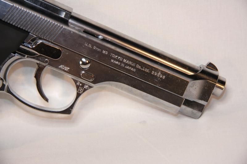 中古・特価品】東京マルイ製 M92F クロームステンレス - ミリタリー