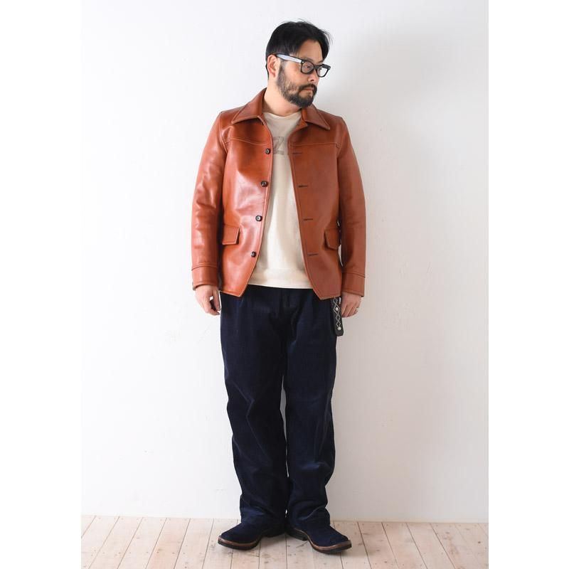 GANGSTERVILLE ギャングスタービル カーコート 馬革ジャケット S 中古