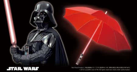 あのライトセーバーが傘になった！ しかも単4電池で光る!! - 価格.com