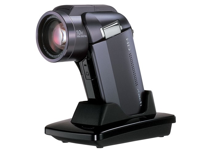 Xacti ビデオカメラ 10倍ズーム 本体 充電器付き Xacti ビデオカメラ