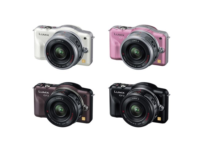 パナソニック、「LUMIX DMC-GF3」に電動ズームレンズキット追加 - 価格.com