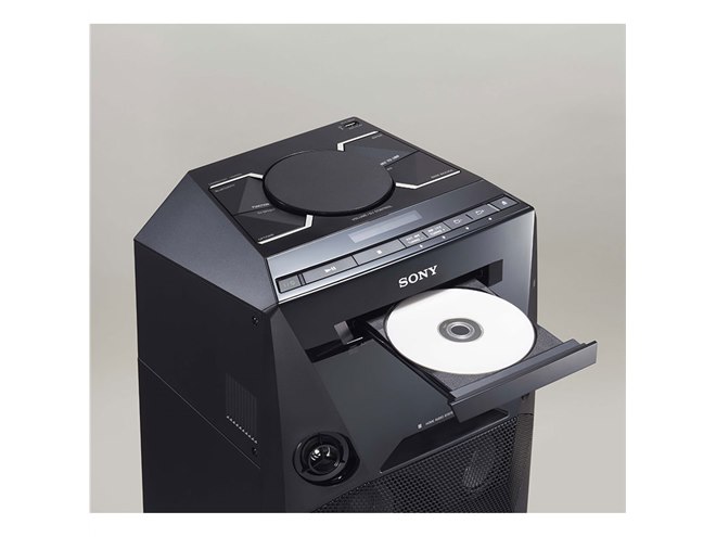 ソニー、最大出力450Wで鳴り響くハイパワーオーディオ「MHC-V3