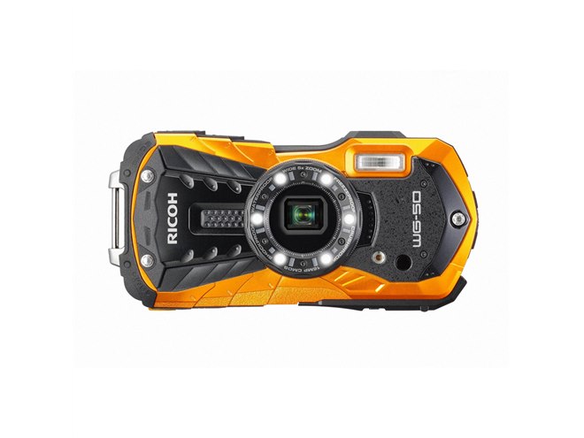 リコー、深14m防水対応のタフネスカメラ「RICOH WG-50」を6/16発売
