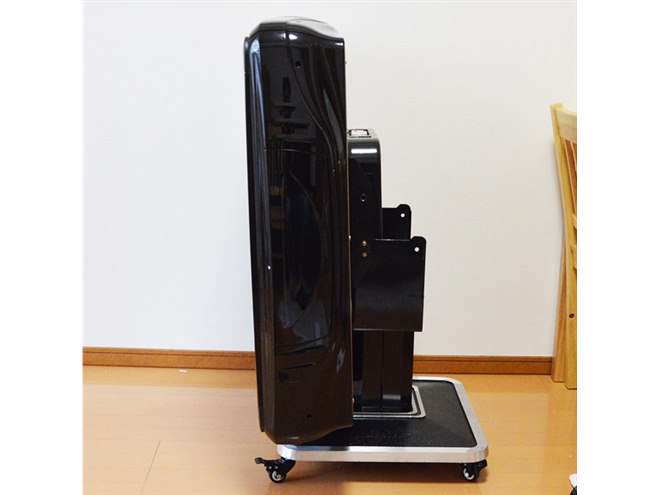 全自動麻雀卓 ガラス製脚 家庭用 折りたたみ 静音（マットブラック