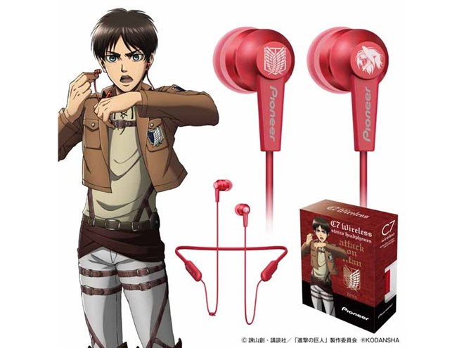 ONKYO 進撃の巨人コラボ リヴァイ ワイヤレスイヤホン 最も安い