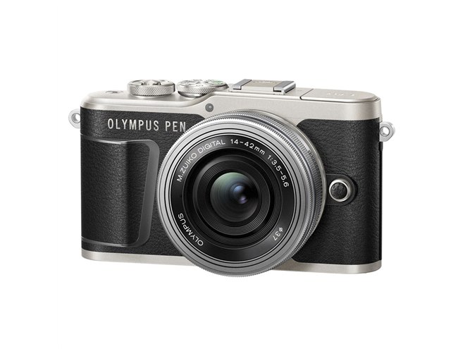 オリンパス、シンプルで上質なデザインの小型ミラーレス「PEN E-PL9