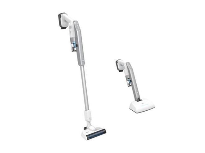 レイコップ、UVヘッドを搭載したコードレススティッククリーナー「RPC