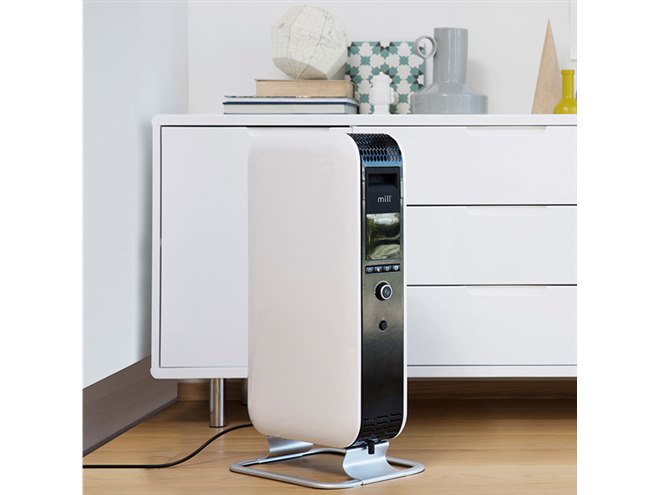 山善、「おやすみタイマー」機能を新搭載した「mill オイルヒーター