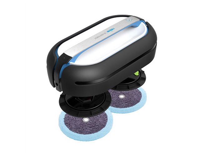 レイコップ、2つの回転モップを搭載した水拭きロボット「RAYCOP