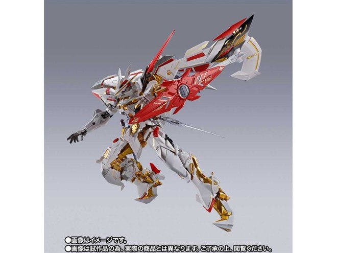 L BUILD ガンダムアストレイ ゴールドフレーム天ハナ バージョン華 L