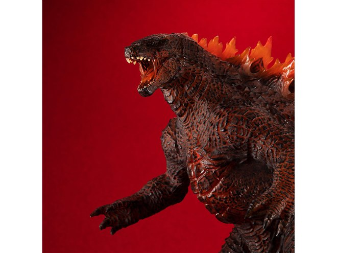 咆哮と発光のバーニング仕様！ 全高30cmの「UA Monsters ゴジラ2019