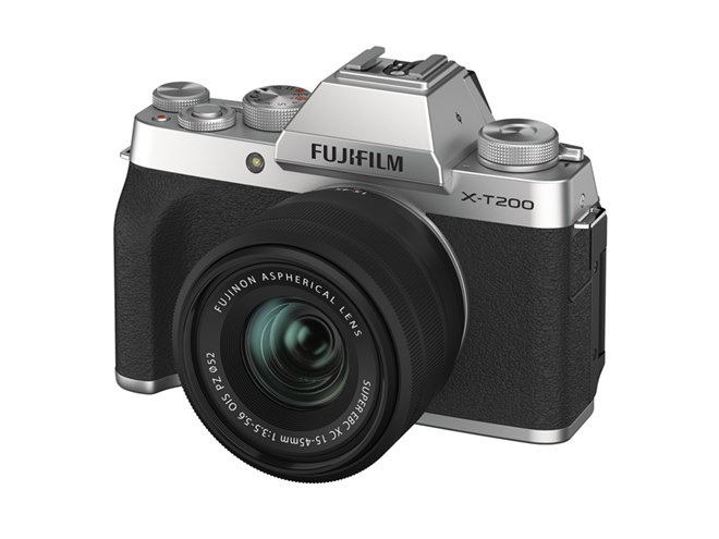 富士フイルム、AFや動画性能が向上したミラーレスカメラ「X-T200