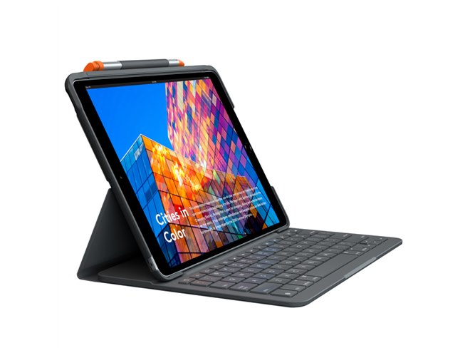 ロジクール、キーボード一体型ケース「SLIM FOLIO」に第3世代iPad Air