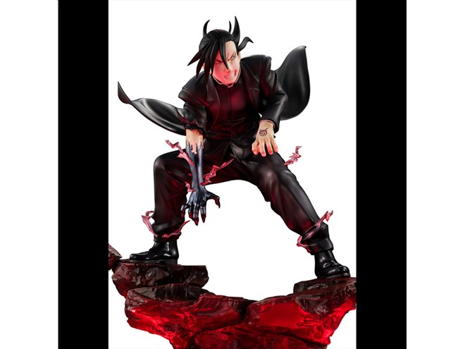 鋼の錬金術師」グリード（リン・ヤオ）の最後の戦いを光る台座付きで