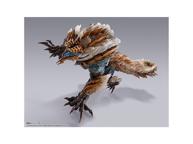 モンスターハンター 雷狼竜 ジンオウガ LED発光 フィギュア 28cm