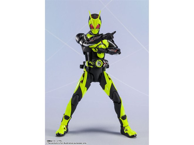 S.H.Figuarts 仮面ライダーゼロワン」のライダー50周年箔押し