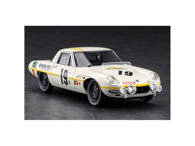 ハセガワ、エンジンが鑑賞できる「マツダ コスモ スポーツ」1/24模型