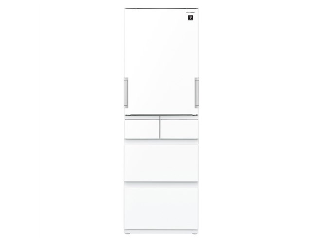 シャープ、幅60cmのスリムな412Lプラズマクラスター冷蔵庫「SJ-X415H