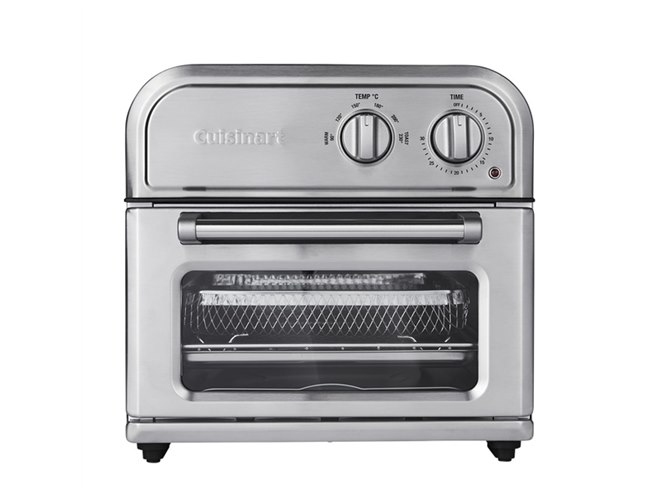 クイジナート、リバーシブルラック採用のノンフライオーブントースター