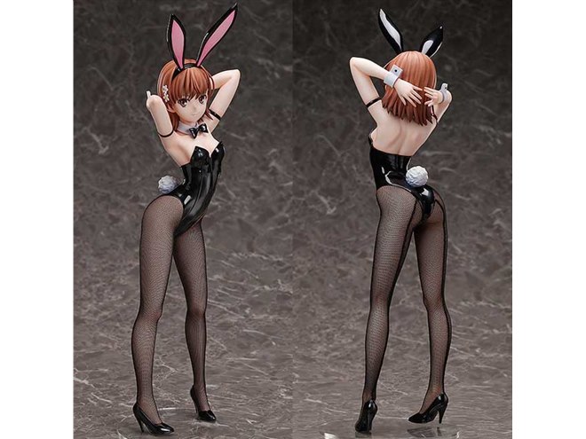 とある科学の超電磁砲T」“魅力的なスレンダーボディ”の御坂美琴バニー