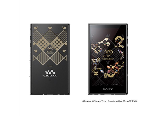 ソニー、「キングダム ハーツ」20周年記念の限定イヤホン/ウォークマン